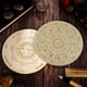 thumbnail image 4 of Tablero de péndulo Juego de astrología Placa de juego Tablero de péndulo de adivinación tallado con Star Moon JShteea El nuevo, 4 of 7