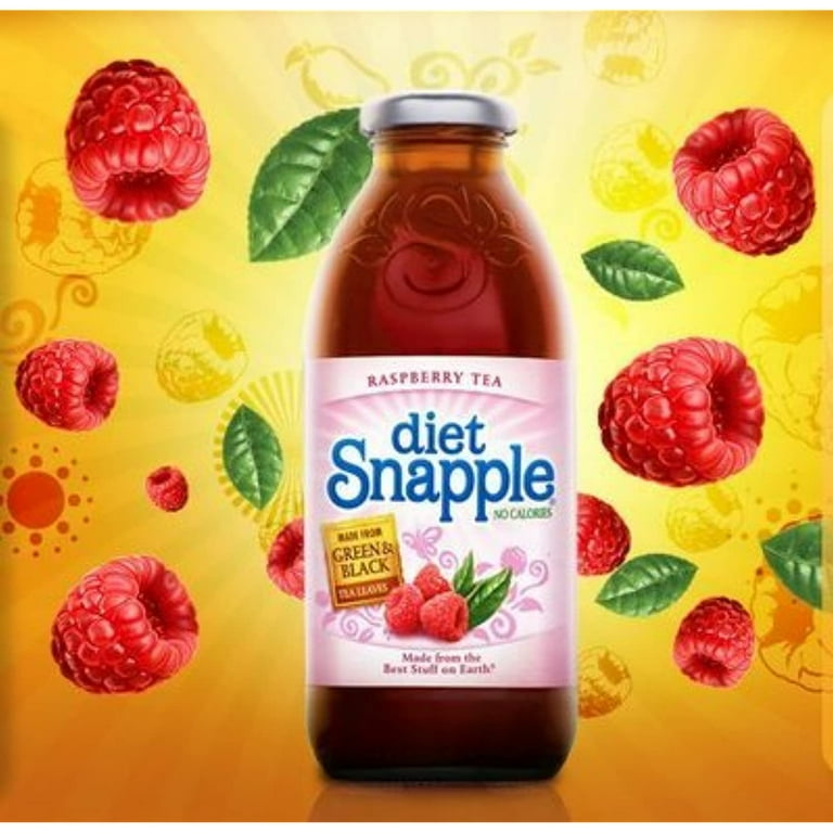 Snapple Juice Raspberry Peach, 16 Fl. Oz, 24 Pack