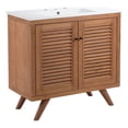 thumbnail image 1 of Modway Birdie 36" Bathroom Vanity in Natural White, 1 of 11