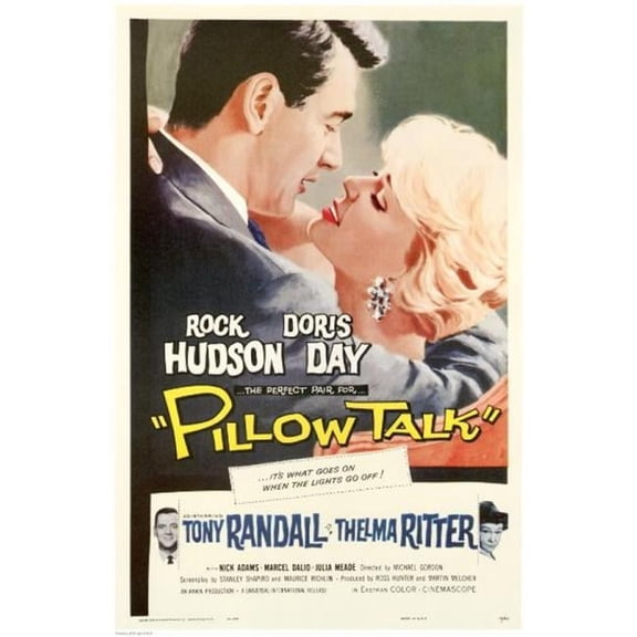 Pop Culture Graphics MOVCC9826 Pillow Talk Movie Poster, 11 x 17