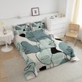 thumbnail image 4 of Erosebridal Modern Abstract Bedding Comforter Set, Chic Minimalism Comforter Sets , Graffiti Artwork Reversible Down Comforter Microfiber Bedroom Decoration, 2pcs, 4 of 8
