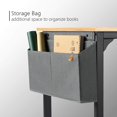 thumbnail image 5 of CubiCubi 32" Computer Desk with Small Table and Storage Bag, Natural Finish, 5 of 6