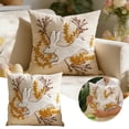 thumbnail image 2 of zhangmingg Easter Embroidery Decorative Cover Farmhouse Spring Bunny Pillow, 2 of 6