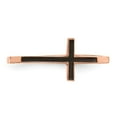 thumbnail image 5 of Sterling Silver Rose Gold-plated Antiqued Sideways Cross Ring, 5 of 6