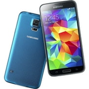 Samsung Galaxy S5 SM-G900A 16 GB Smartphone, 5.1" Super AMOLED 1920 x 1080, 2 GB RAM, Android 4.4.2 KitKat, 4G, Electric Blue