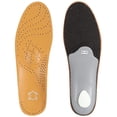 thumbnail image 2 of GFDYREE Leather Shoe Insoles Inserts with Arch Support Microfiber Imitation Leather Arch Support Insole Full-length (41-42), 2 of 5