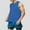 Blue, variant on Mens Tank Tops Workout Qiggri Men's Workout Sleeveless Shirts Quick Dry Muscle Swim Shirt Gym Fitness Running Beach Tank Tops Muscle Shirts For Men