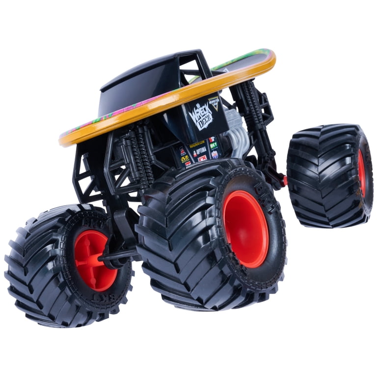 Monster Jam Wreck Deck Collectible Monster Truck, 1:24 Scale