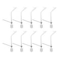 thumbnail image 1 of Shisuyan 10 Sets Clock Hands Repair Kit Delicate Pointers For Diy Replacement Clock Hour And Minute Pointer For Vinyl Record Clocks Accessories, 1 of 8