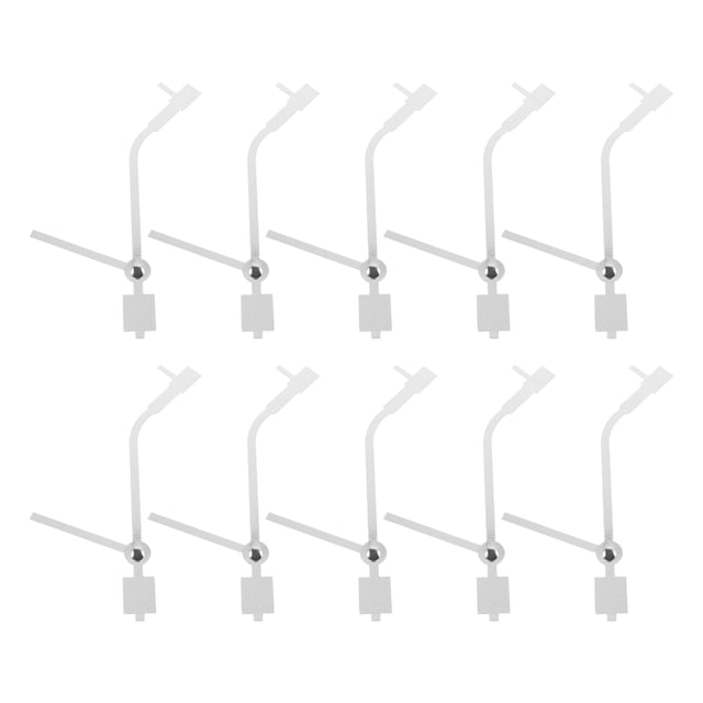 Shisuyan 10 Sets Clock Hands Repair Kit Delicate Pointers For Diy Replacement Clock Hour And Minute Pointer For Vinyl Record Clocks Accessories