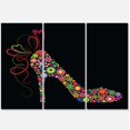 thumbnail image 2 of Design Art - Chaussure Colorée avec un Nœud, 2 of 3