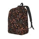 thumbnail image 1 of Disketp Floral Mochila de Lona Estampada, Mochila Escolar de Viaje Ligera para Estudiantes y Portátil-Medium, 1 of 5