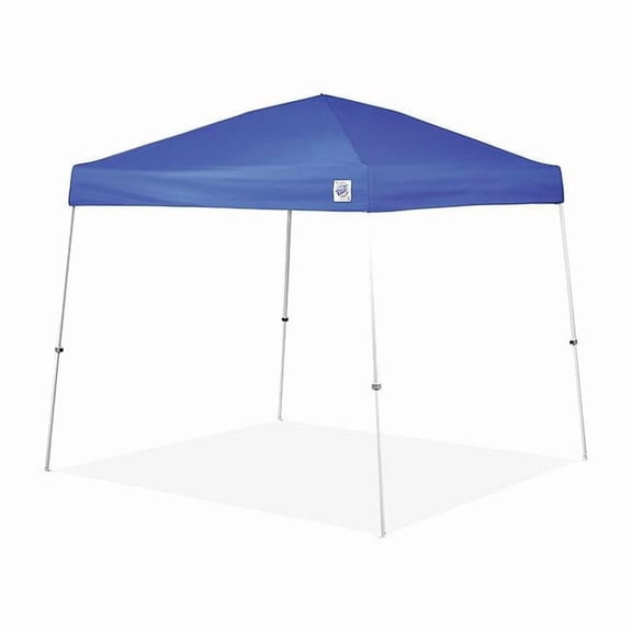 E-Z Up Vista Shelter, 10 ft x 10 ft, Steel Frame, Royal Blue VS2910BL