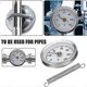 thumbnail image 3 of 2x Pipe Thermometer Temperature Gauge Clip On Spring 0-120 63mm Hot Water Dial Home, 3 of 4