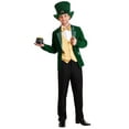 thumbnail image 2 of Déguisement de Leprechaun pour Homme, Or et Vert, 2 of 3