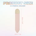 thumbnail image 2 of Uxcell Pencil Holder for Stylus, 2 Pcs Adhesive Elastic Pen Case Sleeve Pouch Stylus Holder Pocket Elastic Pen Pouch Accessories for Tablet Case Notebook Outdoor, Rose Gold, 2 of 6