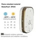 thumbnail image 2 of Wireless Doorbell, Home Waterproof Doorbell Remote Control Electronic Parker, Loud Enough, With 4 Volume Levels and Silent Mode Doorbell LED Flashing, 2 of 5