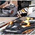 thumbnail image 3 of New, Suitable Firewood Tongs, 40cm Heavy Firewood Tongs, Fireplace Accessories, Cutlery, Fireplace, Anti-Scald, 3 of 3