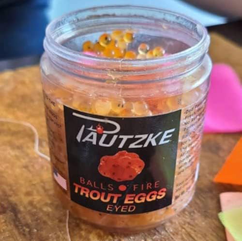 Pautzke Black Eyed Balls O' Fire Trout Egg