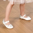 thumbnail image 2 of Zapatos de Vestir Mary Jane para Niñas Pequeñas DREAM PAIRS Talla 10 Blanco, 2 of 8