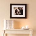 thumbnail image 4 of ArtToFrames 18x24 Inch Mahogany and Burgundy Picture Frame, This Brown MDF Poster Frame is Great for Your Art or Photos, Comes with 060 Plexi Glass (4211), 4 of 8