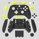 thumbnail image 3 of Funda para Xbox One Slim Versión Game Handle Controller Skin Bumper Shell para Xbox One S Gamepad Thumb Grips Funda protectora, 3 of 5