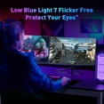 thumbnail image 6 of ReHisk 24" 1080p Curved gaming monitor , Kit with HDMI & DisplayPort, Black, RE-24C100hzCurved, New 1 Pack, 6 of 13