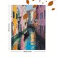 thumbnail image 3 of Qisvanset 12x16 Inch Parisian Buildings Abstract Canvas Print Wall Art, 3 of 5