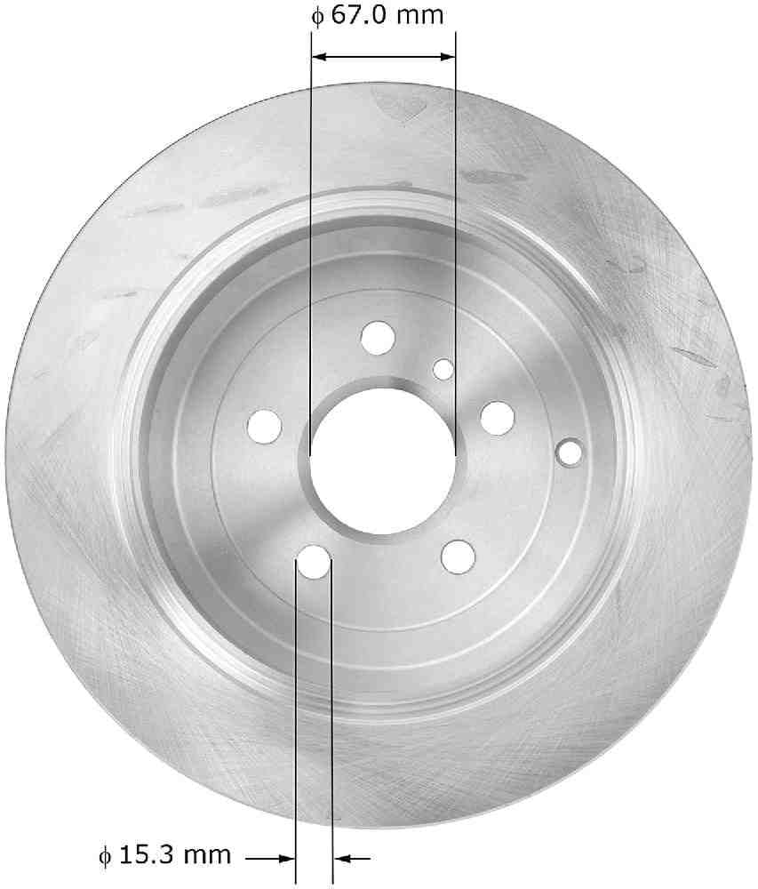 Bendix PRT5872 Premium Brake Rotor