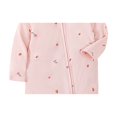 thumbnail image 6 of Emy Dola 0-12M Baby Girl's Zipper One-Piece Footies 100% Cotton Newborn Bodysuit Infant Long Sleeve Fall Spring Coming Home Jumpsuit, 6 of 8
