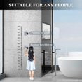 thumbnail image 4 of Shower Head Holder Adhesive Adjustable Handheld Shower Wand Holder No Drilling, 4 of 5