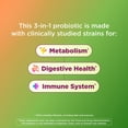 thumbnail image 3 of OLLY Precise Probiotics Metabolism Support Supplement with Clinically Studied Strains,* 30 Ct, 3 of 17