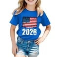thumbnail image 5 of UngA 250 Years American 1776 2026 250th USA 4th of July Boys Girls Shirts (7-8 Years,Blue), 5 of 5