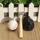 thumbnail image 5 of Yuarrent Llavero de béisbol realista de 3 piezas, guante de murciélago de madera, colgante para mochila, llavero, accesorio de oficina en Almacenamiento y organización del hogar Negro, 5 of 6