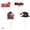 Red, variant on Yhmxh 2026 Graduation Cupcake Toppers, 24 PCS Glitter Grad Cap & Diploma Cake Picks, Food/Appetizer Picks For Graduation Party Mini Cake Decorations for Graduation Party Supplies