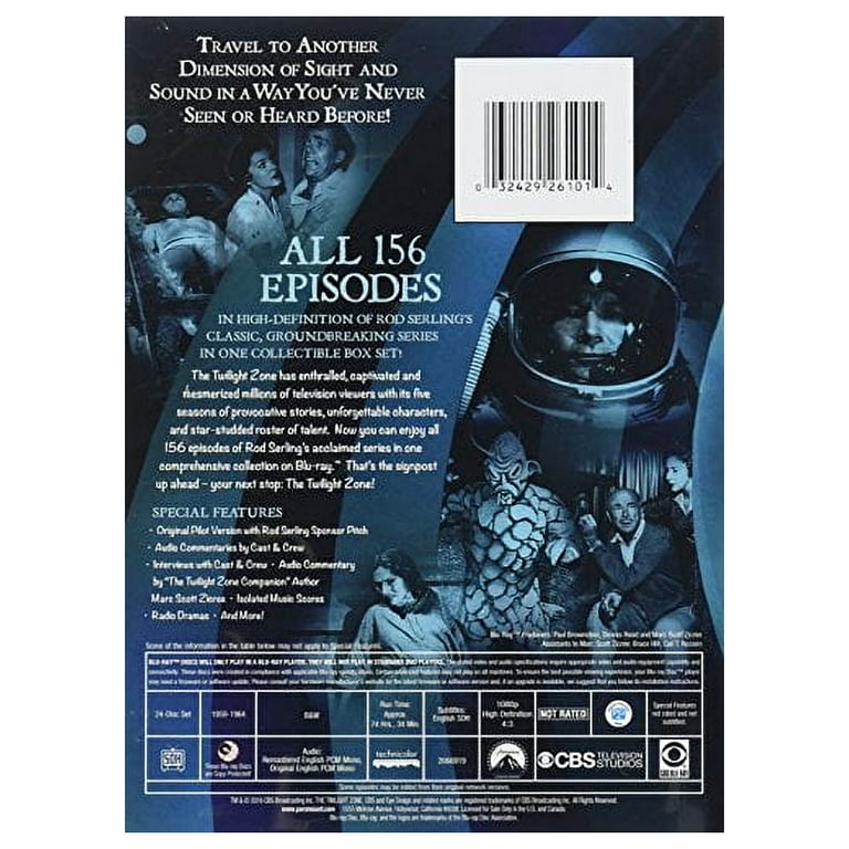 The Twilight Zone: The Complete Series (Blu-ray) - Walmart.com