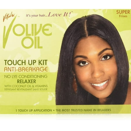 Vitale Olive Oil Super Relaxer Touch Up Kit, 1 Ea..