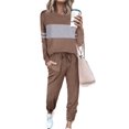 thumbnail image 1 of Conjunto Deportivo PRETTYGARDEN 2 Piezas Para Hogar Verde Caqui Oscuro Talla M, 1 of 5