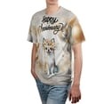 thumbnail image 4 of Happy Anniversary Chihuahua Celebrates Wedding Love Family Party All Over Print 3D Shirt Unisex Merch Dog Lover Gifts Idea - 01015, 4 of 6