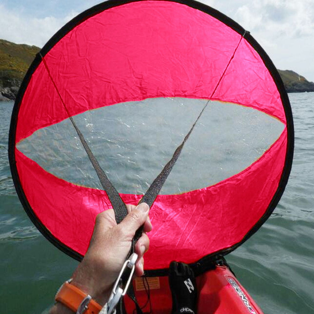 Portable 42 '' Downwind Wind Paddle Board Kit Popup Kayak Sail Canoe Wind 