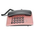 thumbnail image 4 of Desktop Landline, Wearable Button Last Number  Wired Telephone Pauseable Battery Free  for Office for Home Red,,Blue,Orange,Rose Red, 4 of 7