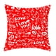 thumbnail image 1 of Fiudx Ofertas Flash Del Día Adornos De San Valentín Muñeco Sin Rostro Fundas De Almohada Patrón De Papá Noel Funda De Almohada, 1 of 2