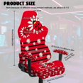thumbnail image 7 of Pzuqiu Ladybug Gaming Chair Covers Soft Office Chairs Protector with 2 Pieces Armrest Covers Daisy Scratchproof Elastic Gaming Chair Covers Set for Home, Shop, Office, 7 of 7