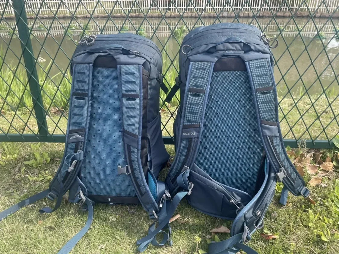 Men's Outdoor Packs Hiking Packs Hydration Blue 30L