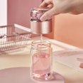 thumbnail image 3 of Hyasfey Glass Tea Infuser Double Layer Insulation Tea Maker Leak-proof Portable Travel Tea Cup with Filter Tea Water Separation Tea Bottle Gift for Tea Lovers, 3 of 7