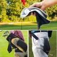 thumbnail image 4 of Toalla de limpieza de bolas con gancho de mosquetón, paño de limpieza, accesorios para deportes al aire libre Ehuebsd Para estrenar, 4 of 8