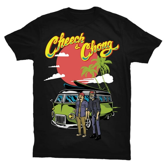 Cheech and Chong Van Men's Short-Sleeve Graphic T-Shirt, Sizes S-XL