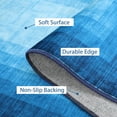 thumbnail image 4 of Haperlare Rug Modern Bordered Area Rug for Living Room Dining Room Rug Bedroom Carpet Indoor Non Skid Rubber Backed Rugs,, 9' x 12' Blue, 4 of 7