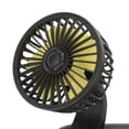 thumbnail image 3 of Ventiladores de refrigeración para coche, cabezal doble, rotación de 360 grados, bajo ruido, encendedor de cigarrillos de 12V con pegatina de número para barcos RV ATV, 3 of 8