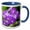 Blue/White, variant on 3drose, Orchid - Ff, 15oz Mug